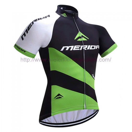 2017 Merida vert Fietsshirt Korte Mouw 201717532