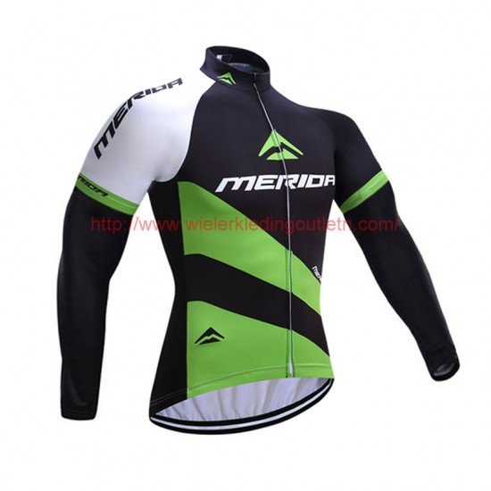 2017 Merida vert Fietsshirt lange mouw 201717535