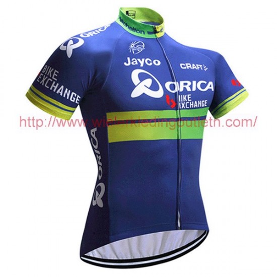 2017 Orica Fietsshirt Korte Mouw Goedkoop 201717550