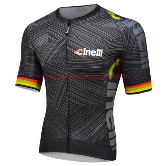 CINELLI ITALO 79 AERO Fietsshirt Korte Mouw zwart 201717426