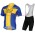 SEG RACING ACADEMY Swedish Champion 2017 Fietskleding Fietsshirt Korte+Korte Fietsbroeken Bib 201717274