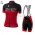 2017 Specialized Racing Dames zwart-rood Fietskleding Fietsshirt Korte+Korte Fietsbroeken Bib 20177027