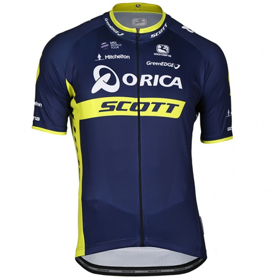 2017 Orica Scott Fietskleding Fietsshirt Korte 20177039