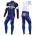 2016 Etixx-Quick Step Blauw Winter Set Wielerkleding Wielershirt lange mouw+Lange fietsbroeken Bib 213609