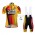 2017 CINELLI CHROME Geel Fietskleding Wielershirt Korte Mouw+Korte Fietsbroeken Bib 201717724