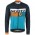 2016 Scott RC zwart-geel-Blauw Wielerkleding Wielershirt lange mouw 213695