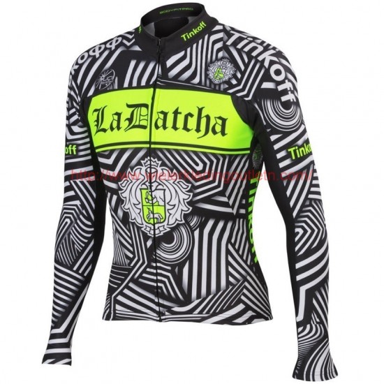 2016 Tinkoff Training zwart Wielerkleding Wielershirt lange mouw 213747