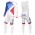 2016 Team FDJ wit Set Wielerkleding Wielershirt lange mouw+Lange fietsbroeken Bib 213590