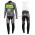 2016 Tinkoff Training zwart Set Wielerkleding Wielershirt lange mouw+Lange fietsbroeken Bib 213748