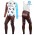 2016 Team Ag2r Winter Set Wielerkleding Wielershirt lange mouw+Lange fietsbroeken Bib 213579