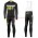 2016 Scott RC zwart-geel Set Wielerkleding Wielershirt lange mouw+Lange fietsbroeken Bib 213692