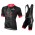 2016 Bianchi Milano Sorisole zwart-rood Wielerkleding Wielershirt Korte+Korte Fietsbroeken Bib 213529