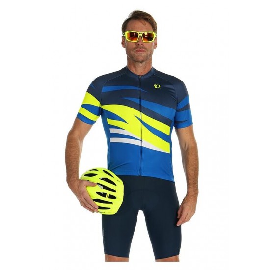 PEARL IZUMI Select Escape LTD Fietskleding Wielershirt Korte Mouw+Korte Fietsbroeken Bib blauw L5PUT