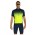 PEARL IZUMI Select LTD Fietskleding Wielershirt Korte Mouw+Korte Fietsbroeken Bib Geel blauw N5DM8