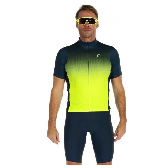 PEARL IZUMI Select LTD Fietskleding Wielershirt Korte Mouw+Korte Fietsbroeken Bib Geel blauw N5DM8