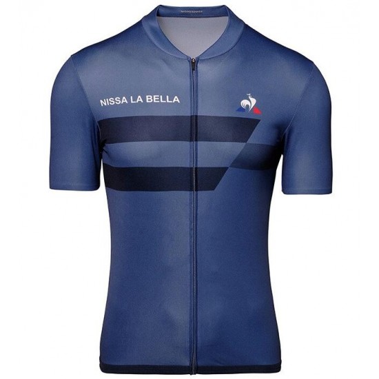 2020 Tour de France Grand Départ Fietsshirt Korte Mouw blauw SUUEO