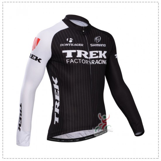 Trek 2014 Fietsshirt lange mouw Zwart 1400