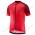 2018 Katusha Icon rood Wielershirt korte mouw 18C10216
