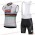 2018 Lotto Soudal wit Wielerkleding Set Wielershirt Mouwloze+Fiets Koersbroek A2018919