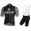 BIANCHI MILANO Davoli Black Fietskleding Set Fietsshirt Korte Mouw+Korte fietsbroeken Bib 190224054