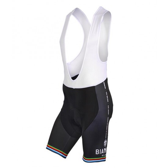 BIANCHI MILANO New Pride black Korte fietsbroeken Bib 190224096