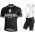 BIANCHI MILANO New Pride black Fietskleding Set Fietsshirt Korte Mouw+Korte fietsbroeken Bib 190224097