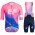 EF Education First PRO TEAM AERO 2019 Fietskleding Set Fietsshirt Korte Mouw+Korte fietsbroeken Bib 190224121