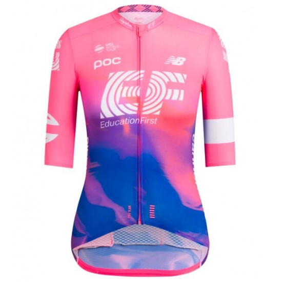 EF Education First PRO TEAM AERO 2019 Dames Fietsshirt korte mouw 190224122