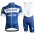 DECEUNINCK-QUICK-STEP 2019 Fietskleding Set Fietsshirt Korte Mouw+Korte fietsbroeken Bib 190224135