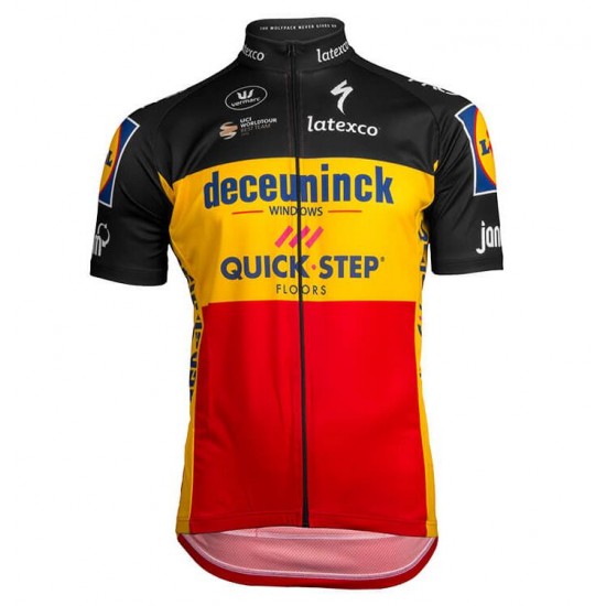 Deceuninck-Quick Step Belgian Champion 2019 Fietsshirt korte mouw 19040767