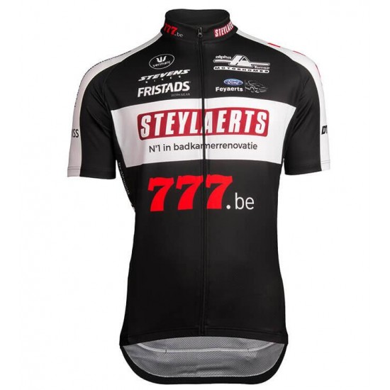 Steylaerts-777 2019 black Fietsshirt korte mouw 19040760