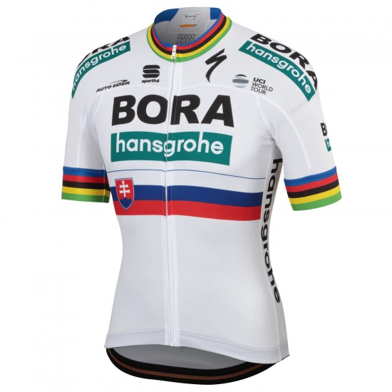 Bora Hansgrohe 2019 Slovak champion Fietsshirt korte mouw 190224015