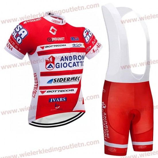 2018 androni giocattoli Wielerkleding Set Wielershirt Korte Mouw+Fiets Koersbroek A2018996