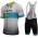 Astana Pro Kazakh Champion 2018 Wielerkleding Set Wielershirt korte mouwen+Fiets Koersbroek 18B521019