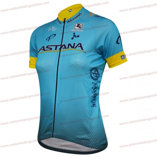 Astana 2018 Dames Wielershirt korte mouwen 18A0080