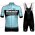 BIANCHI COUNTERVAIL 2018 Wielerkleding Set Wielershirt korte mouwen+Fiets Koersbroek D114