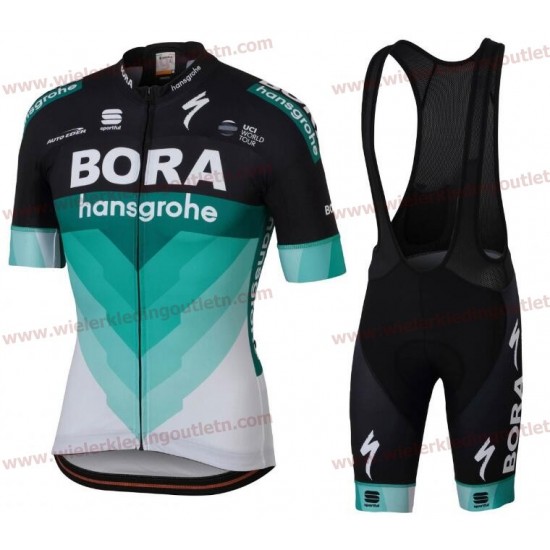 BORA hansgrohe TEAM 2018 Wielerkleding Set Wielershirt korte mouwen+Fiets Koersbroek A2019186