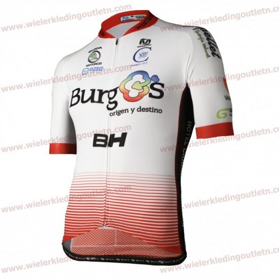 Burgos BH Pro Team 2018 Wielershirt Korte Mouwen D205