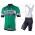 2018 CAJA RURAL Wielerkleding Set Wielershirt korte mouwen+Fiets Koersbroek D129