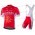 2018 COFIDIS Wielerkleding Set Wielershirt korte mouwen+Fiets Koersbroek D132