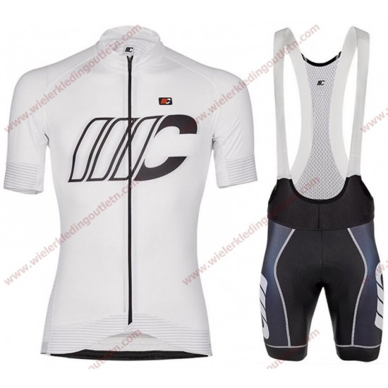 Cipollini Prestige wit Wielerkleding Set Fietsshirt Korte Mouw+Fiets Koersbroek 18C10307