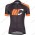 Cipollini Easy Zwart oranje Wielershirt korte mouw 18C10285