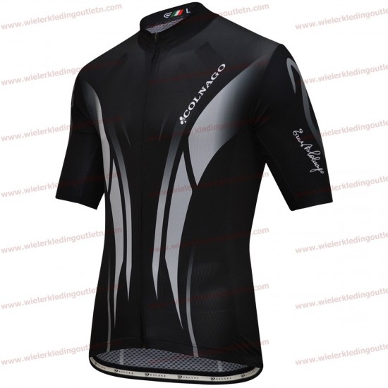 Colnago Master Pissei Zwart grijs Wielershirt korte mouwen 18A0096