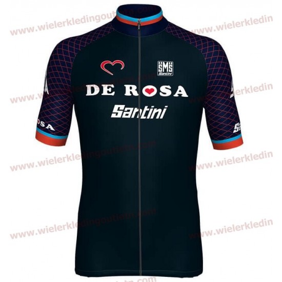 TEAM DE ROSA SANTINI 2018 Wielershirt Korte Mouwen D204