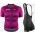 ENVE X ELIEL ASTEROID Dame Wielerkleding Set Wielershirt korte mouwen+Fiets Koersbroek D136