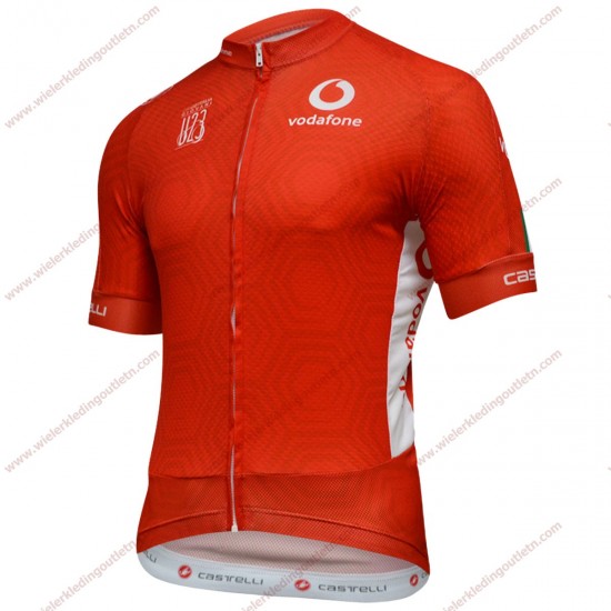 Giro d-Italia U23 2018 rood Wielershirt korte mouw 18C10234