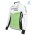 2018 Dimension Data wit Fietsshirt lange mouw Winter blJNL