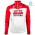 2018 Lotto Soudal rood Fietsshirt lange mouw Winter rCld2