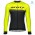 2019 Scott-RC PRO zwart-geel Fietsshirt lange mouw Winter Sl3Ar