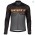 2019 Scott-RC-Profteam zwart-Gris-Orange Fietsshirt lange mouw Winter pCJ8K